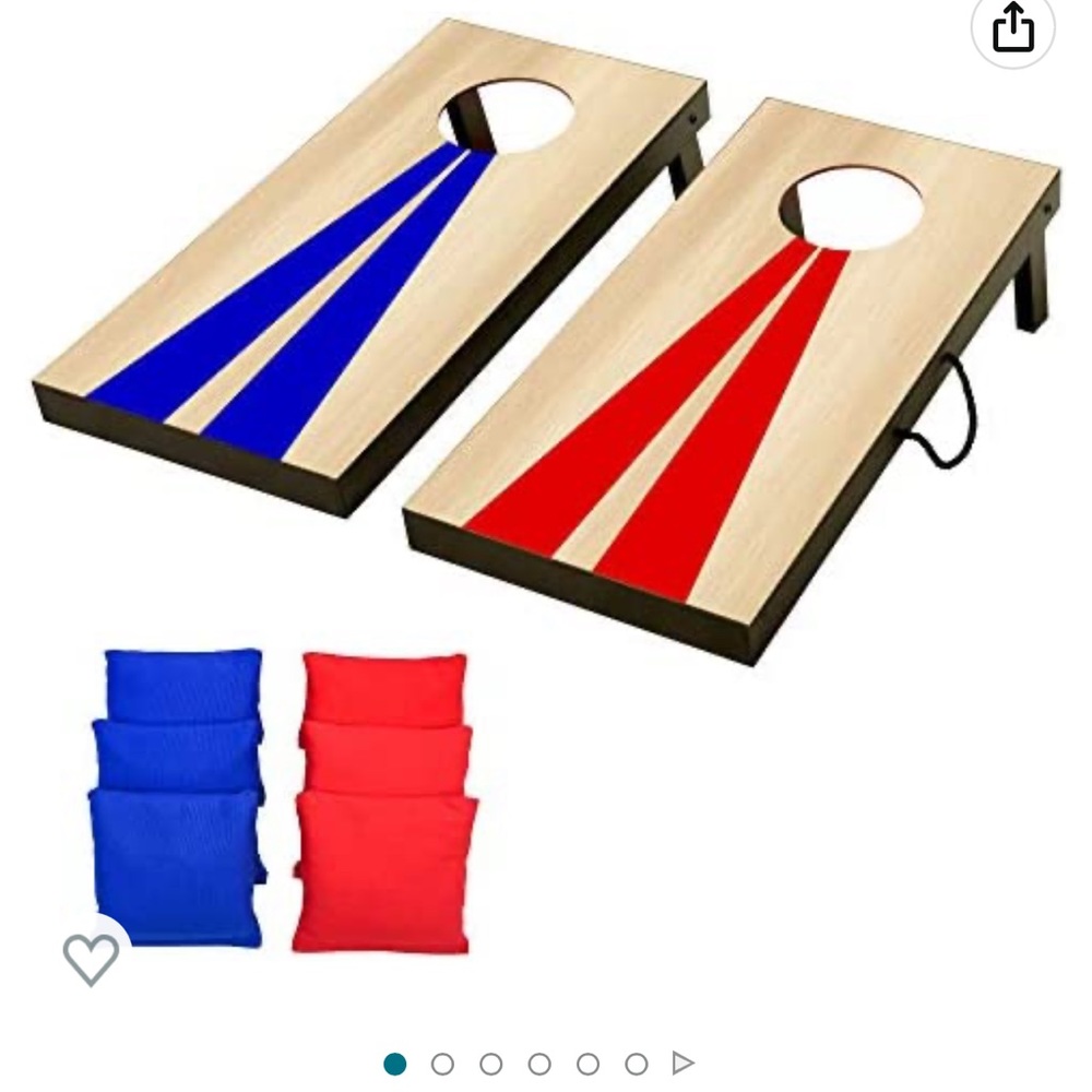 Junior corn hole game